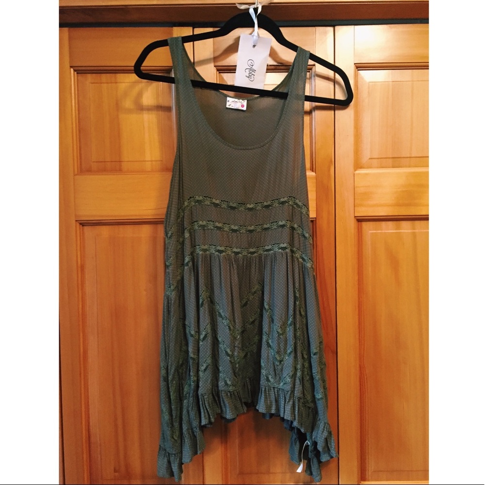 Free People shirt and or dress (or swimsuit cover)